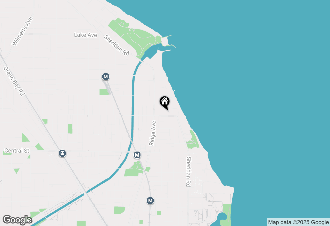 Map of 2769 Sheridan Road, Evanston, IL 60201