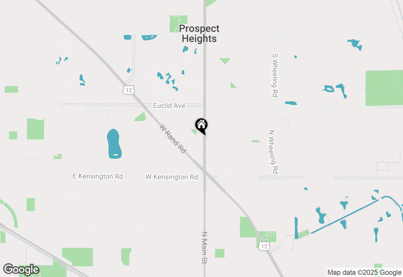 Map of 1004 N Elmhurst Road, Mount Prospect, IL 60056