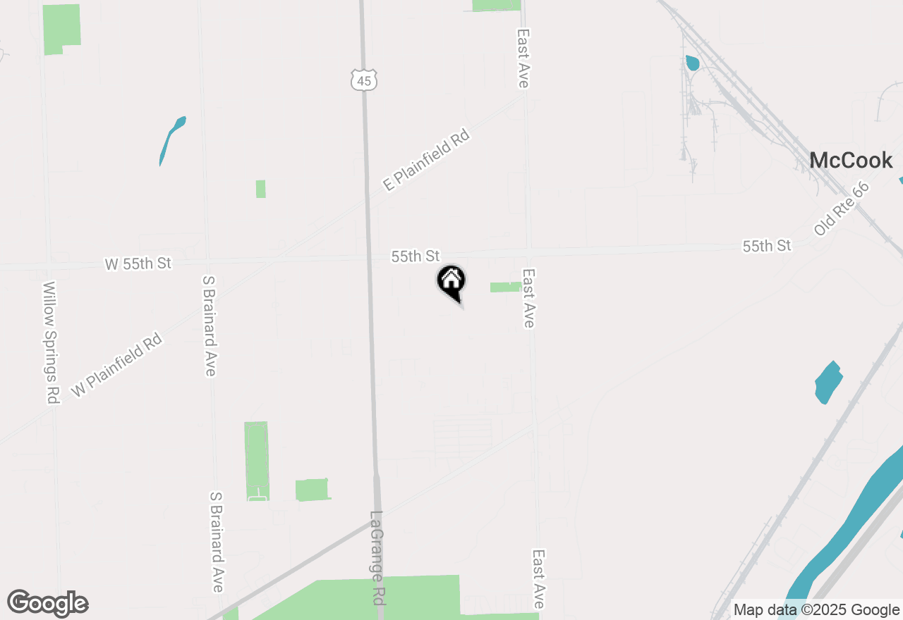 Map of 5636 9th Avenue, Countryside, IL 60525