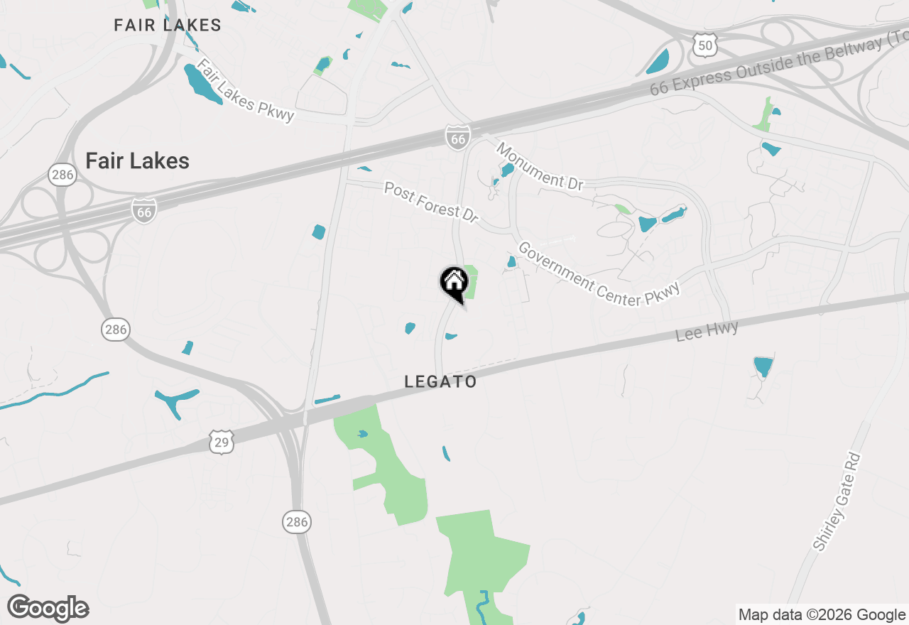 Map of 4608 Battenburg Lane #832, Fairfax, VA 22030