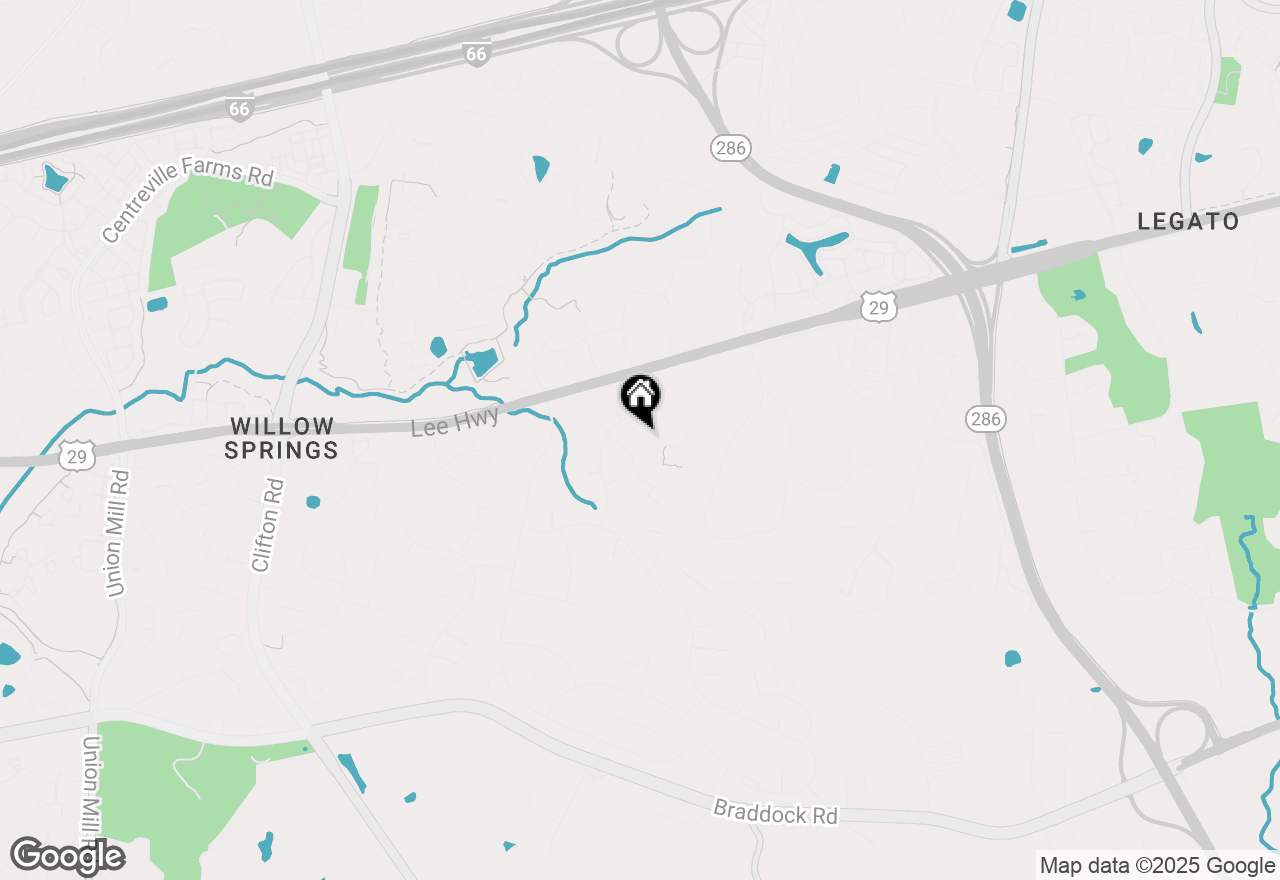 Map of 12894 Crouch Drive, Fairfax, VA 22030