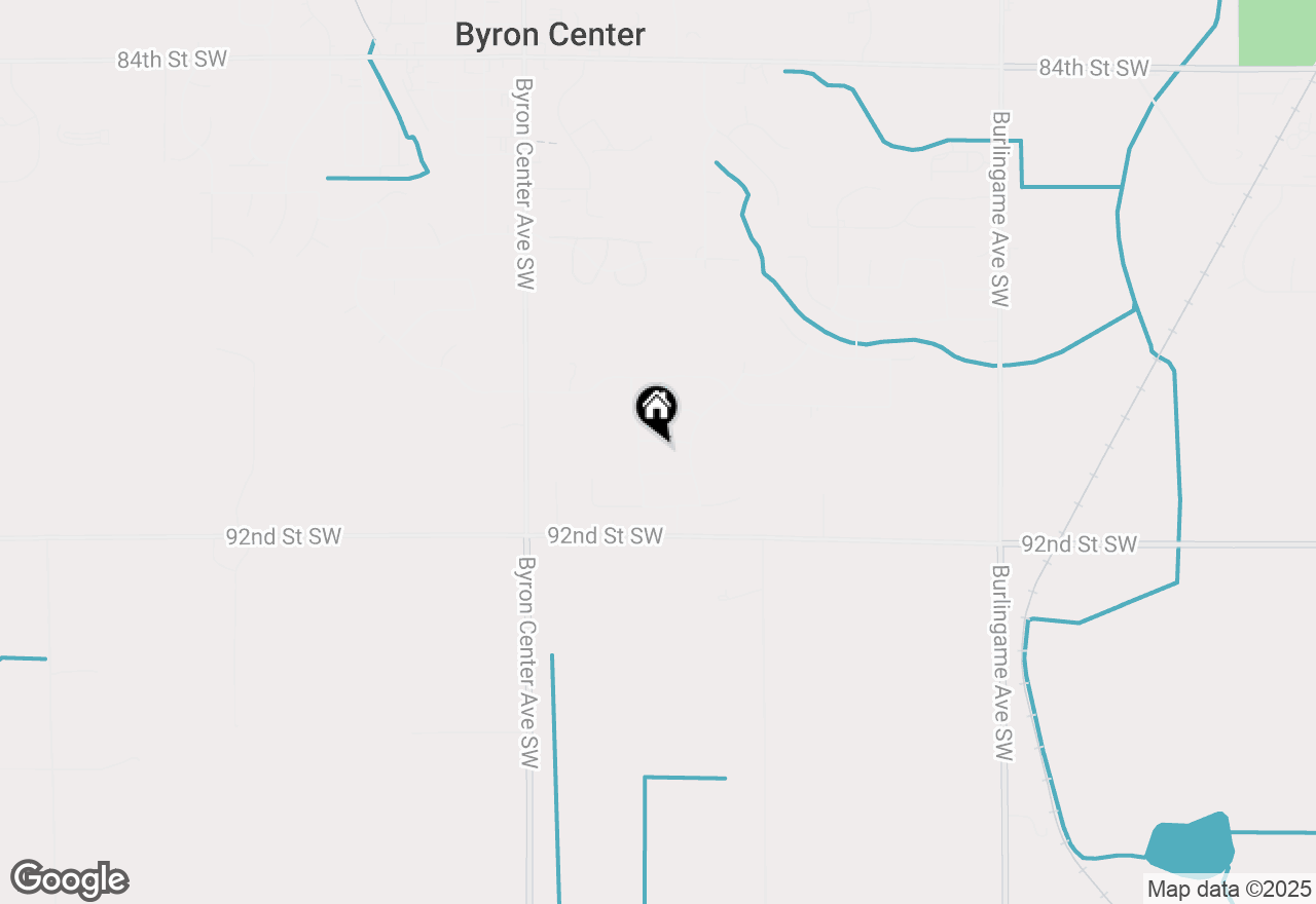 Map of 2156 Center Grange Drive Sw, Byron Center, MI 49315