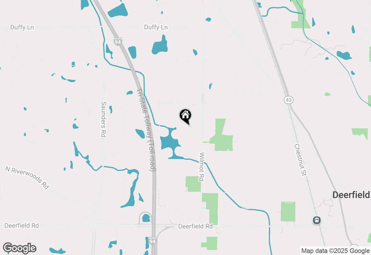 Map of 1705 Berkeley Court, Deerfield, IL 60015