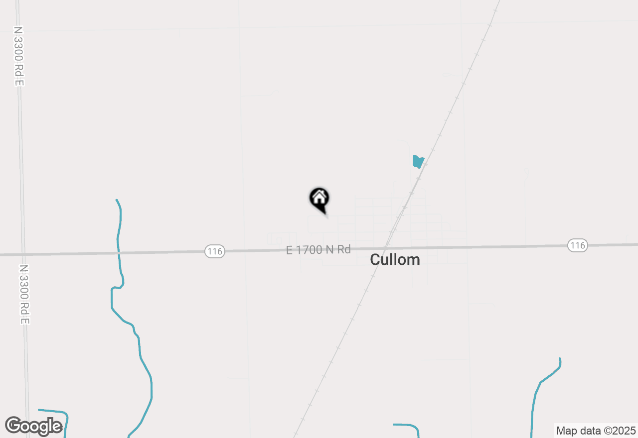 Map of 502 W Jeffery Street, Cullom, IL 60929