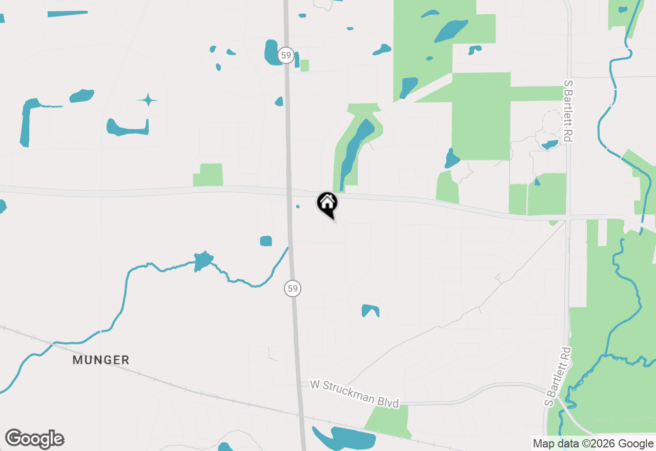 Map of 953 Fremont Street, Bartlett, IL 60103