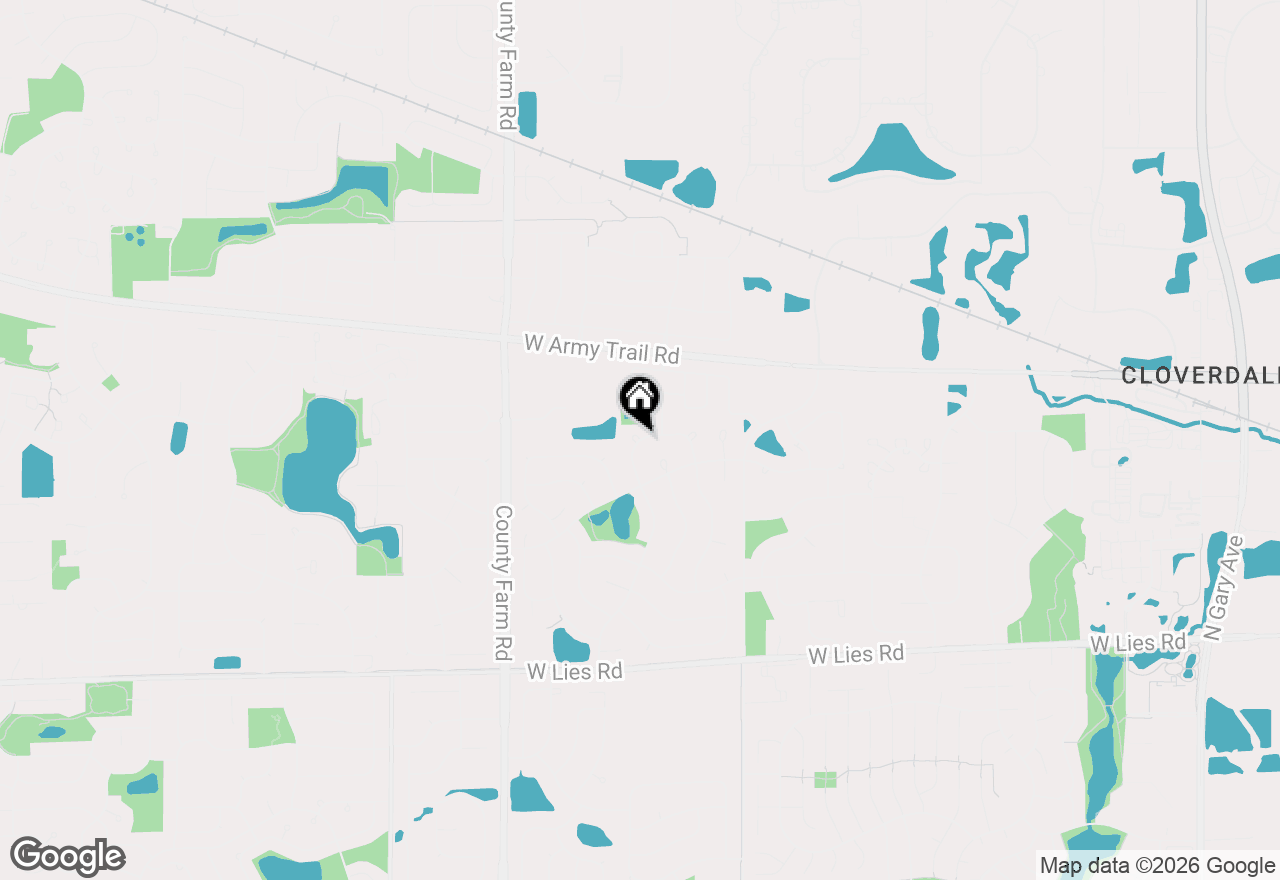 Map of 707 Kingsbridge Drive, Carol Stream, IL 60188