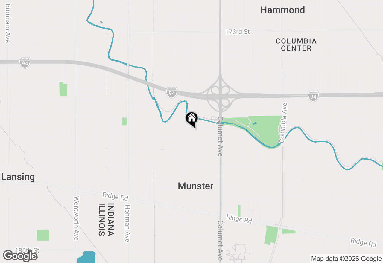 Map of 7840 Monroe Avenue, Munster, IN 46321