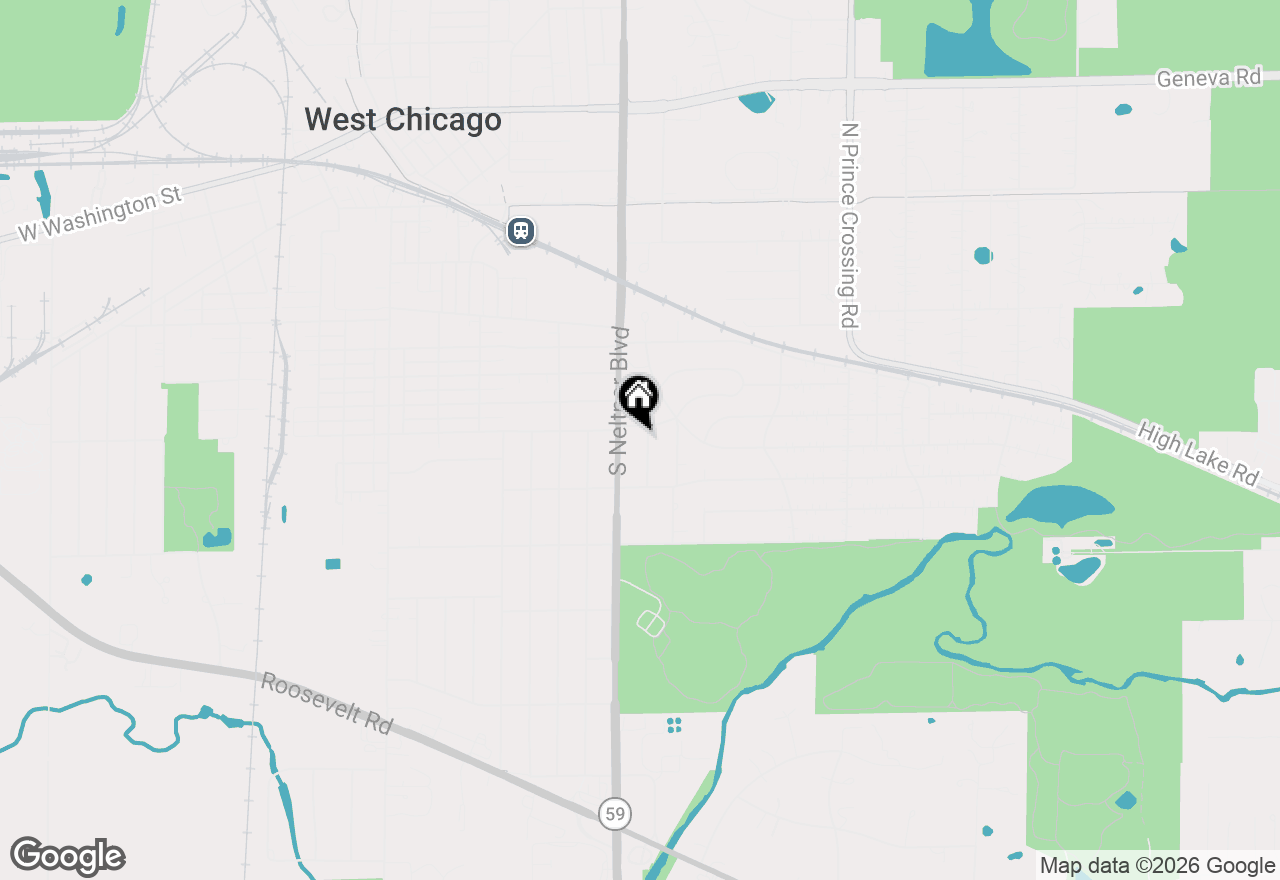 Map of 0N170 Sarana Avenue, West Chicago, IL 60185