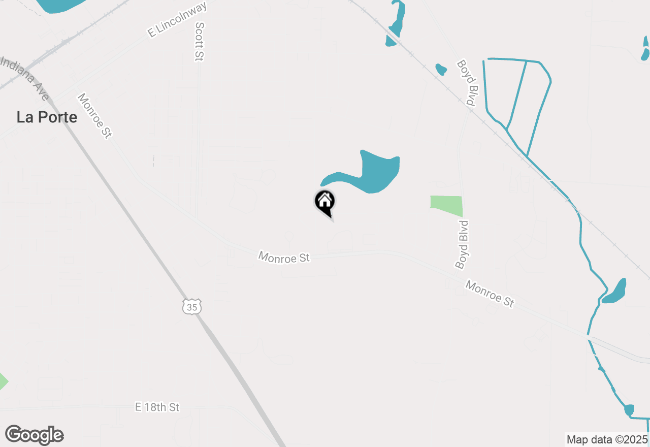 Map of 136 Sagamore Parkway, La Porte, IN 46350