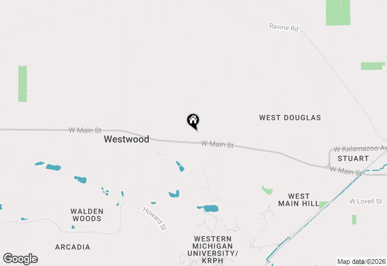 Map of 438 Wealthy Street, Kalamazoo, MI 49006