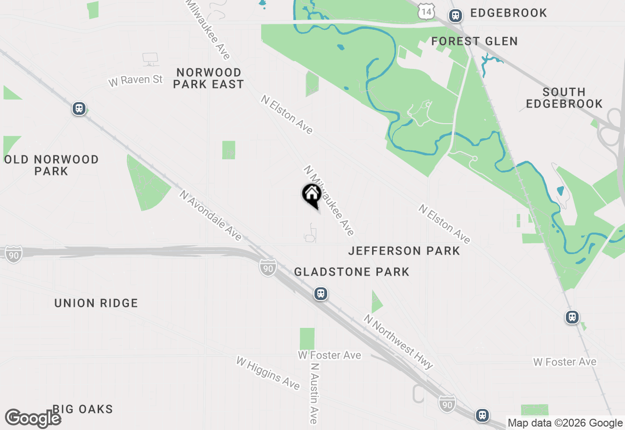 Map of 6010 W Seminole Street #G, Chicago, IL 60646