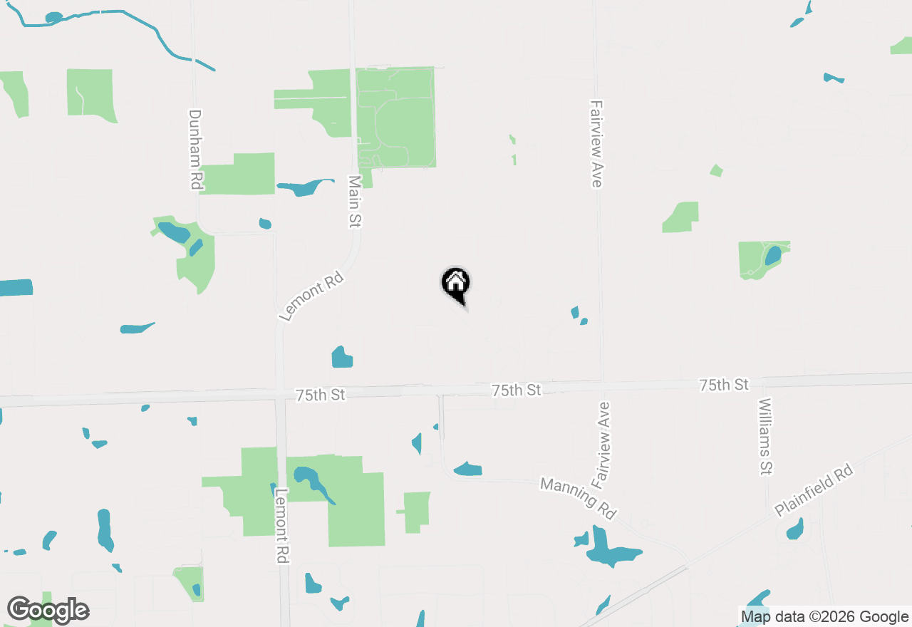 Map of 3 Tower Court, Downers Grove, IL 60516