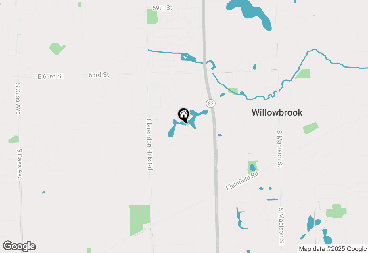 Map of 201 Lake Hinsdale Drive #303, Willowbrook, IL 60527