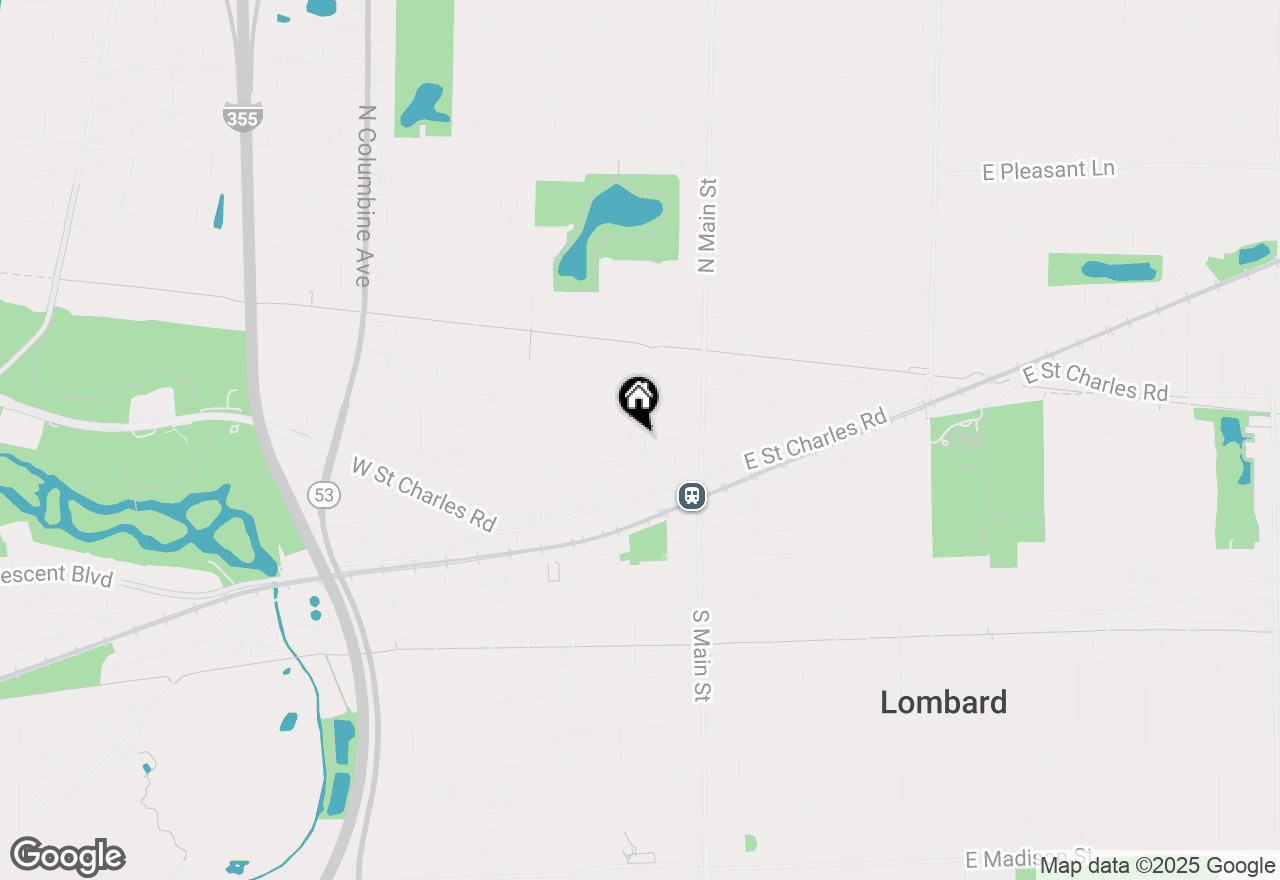 Map of 47 Orchard Terrace #8, Lombard, IL 60148