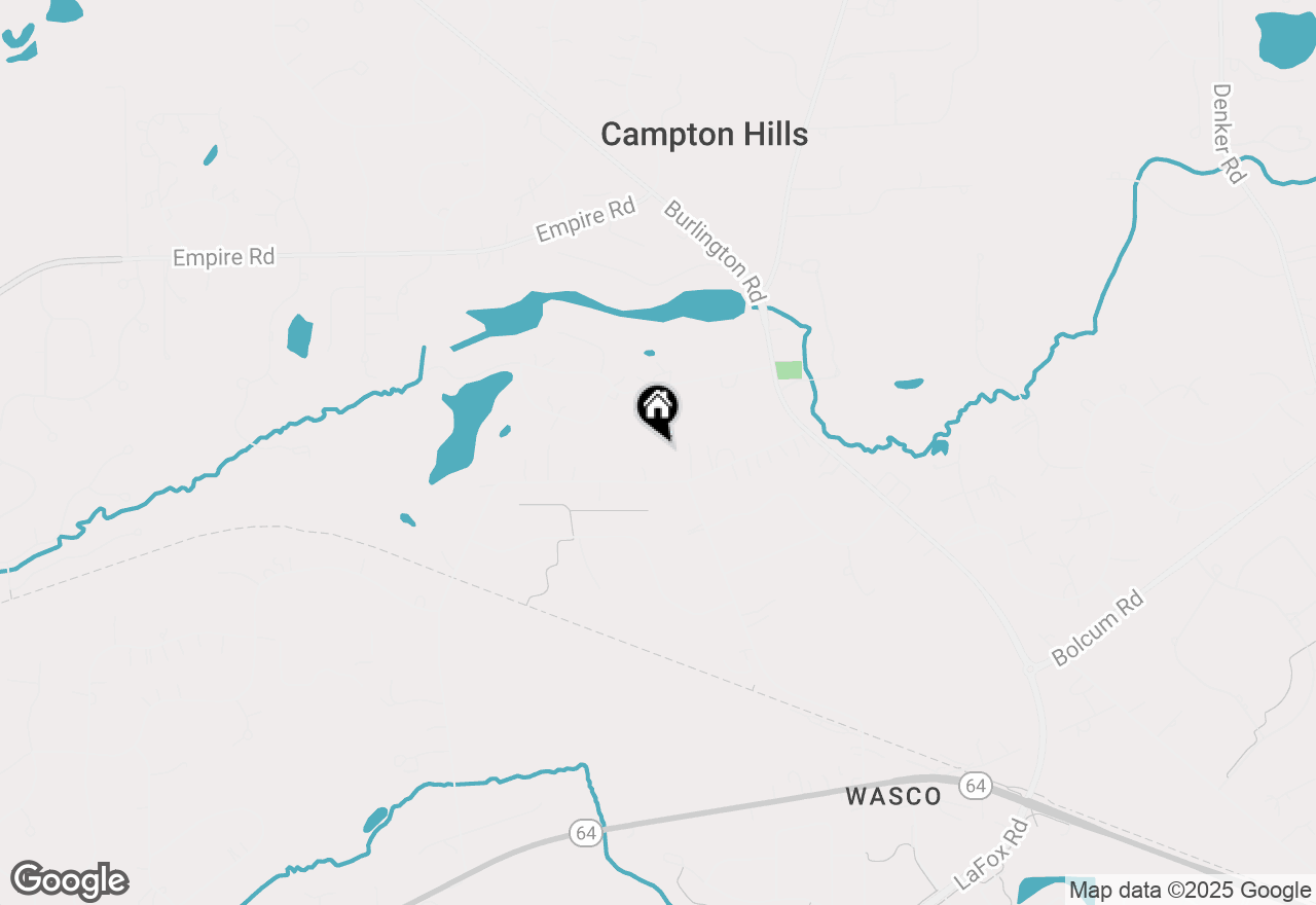 Map of 40W930 Brown Road, St. Charles, IL 60174
