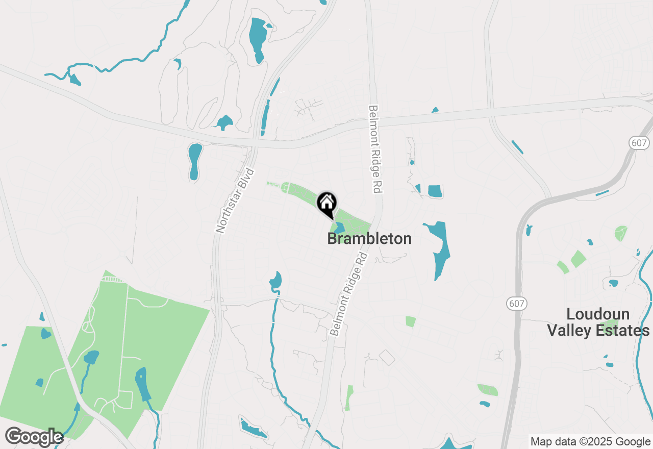 Map of 22962 Lois Ln, Brambleton, VA 20148