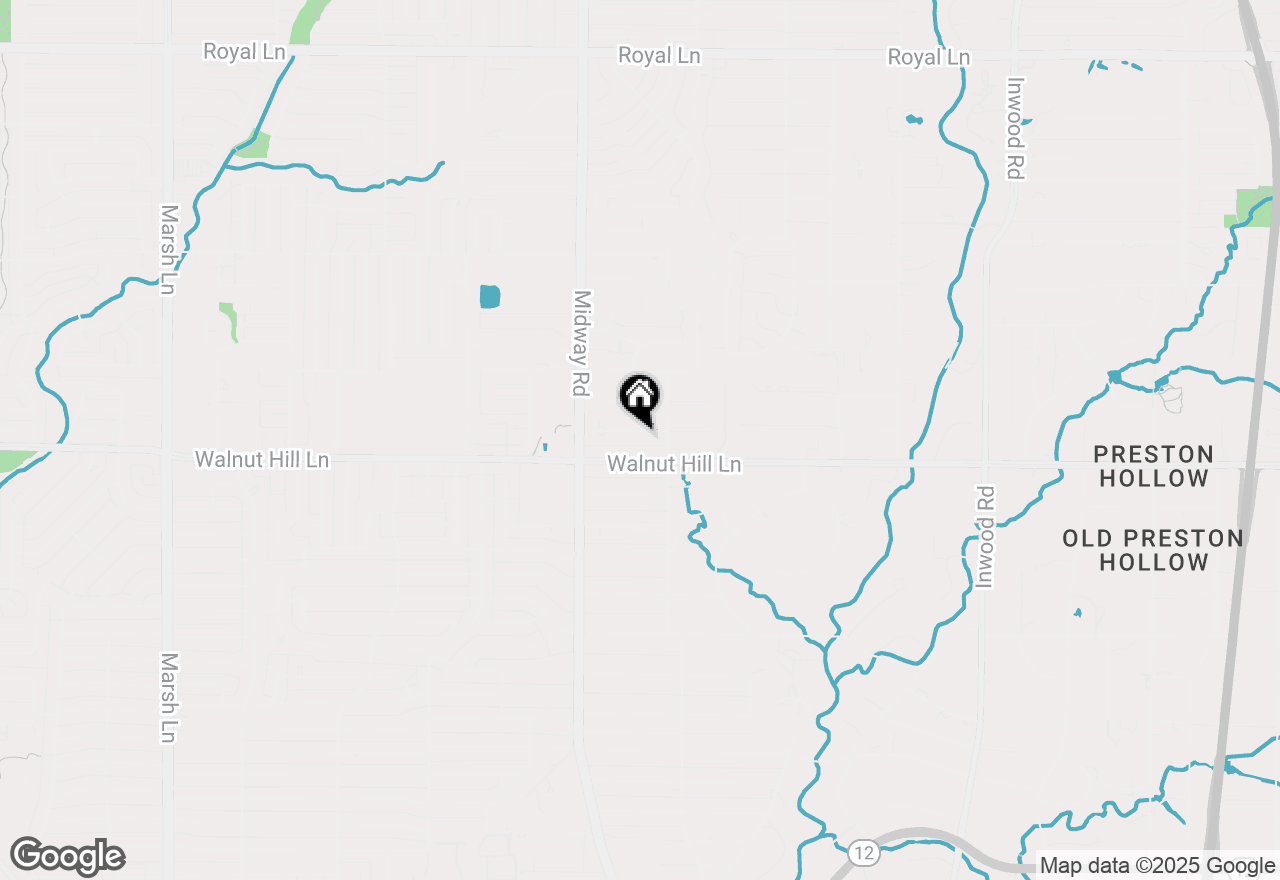 Map of 4314 Southcrest Road, Dallas, TX 75229