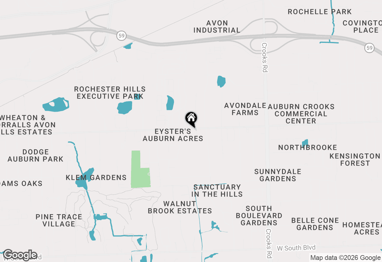 Map of 4 Angara Drive, Rochester Hills, MI 48309