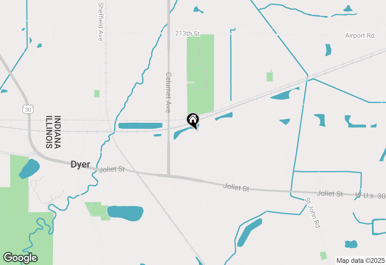 Map of 925 Flagstone Drive, Dyer, IN 46311