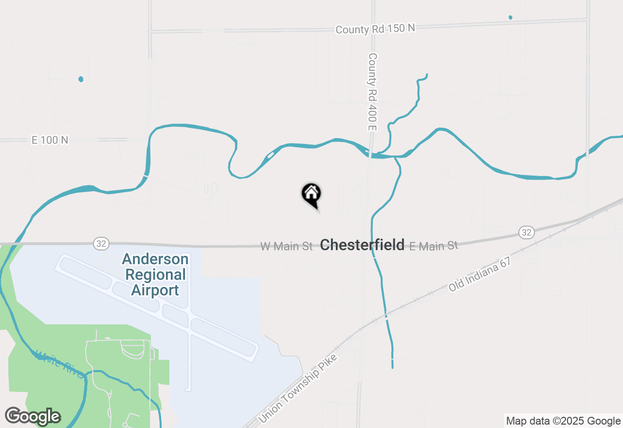 Map of 400 North Street, Anderson, IN 46017