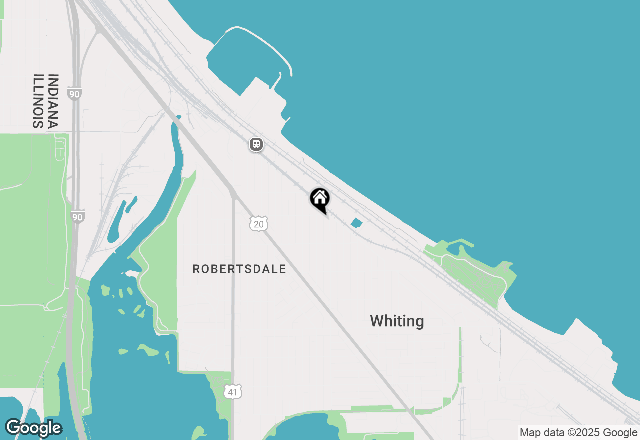 Map of 1509 Myrtle Avenue, Whiting, IN 46394