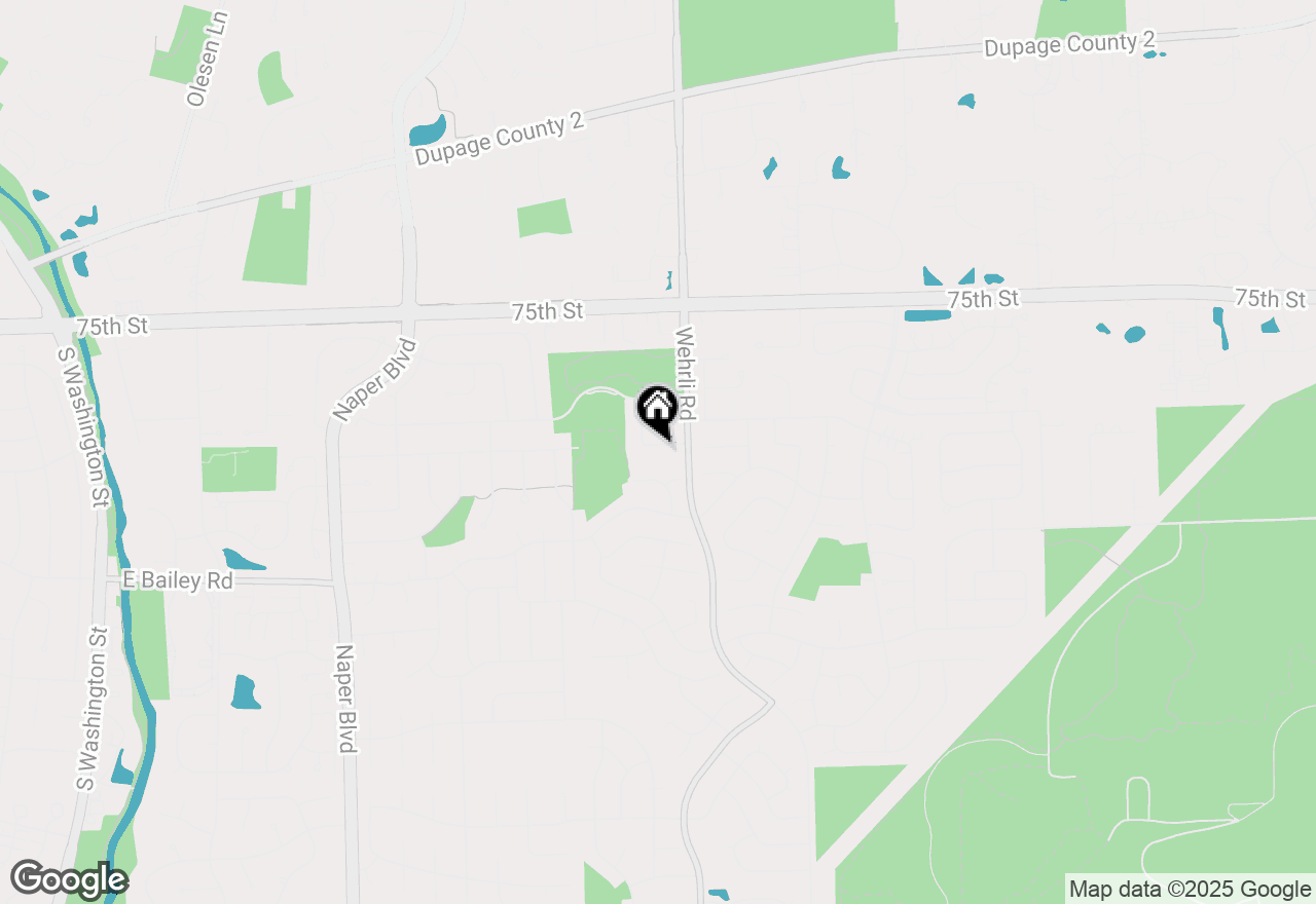 Map of 1439 Chelsea Lane, Naperville, IL 60565