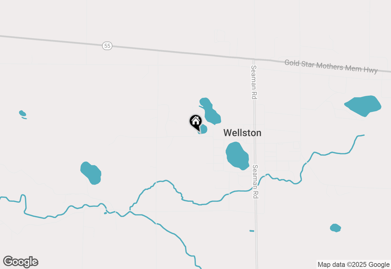 Map of Lots 1-9 Cranberry Street, Wellston, MI 49689