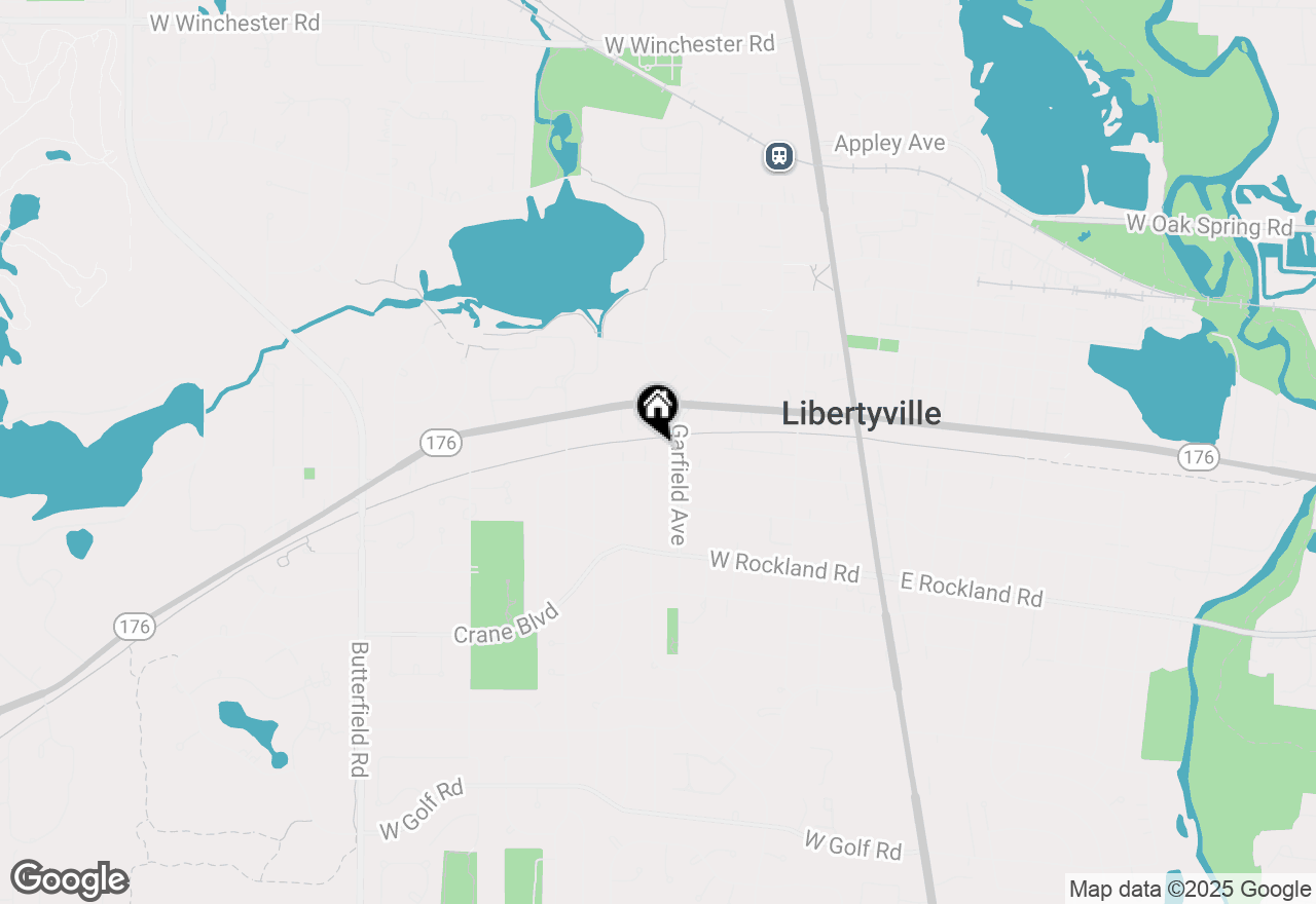 Map of 520 Mckinley Avenue, Libertyville, IL 60048