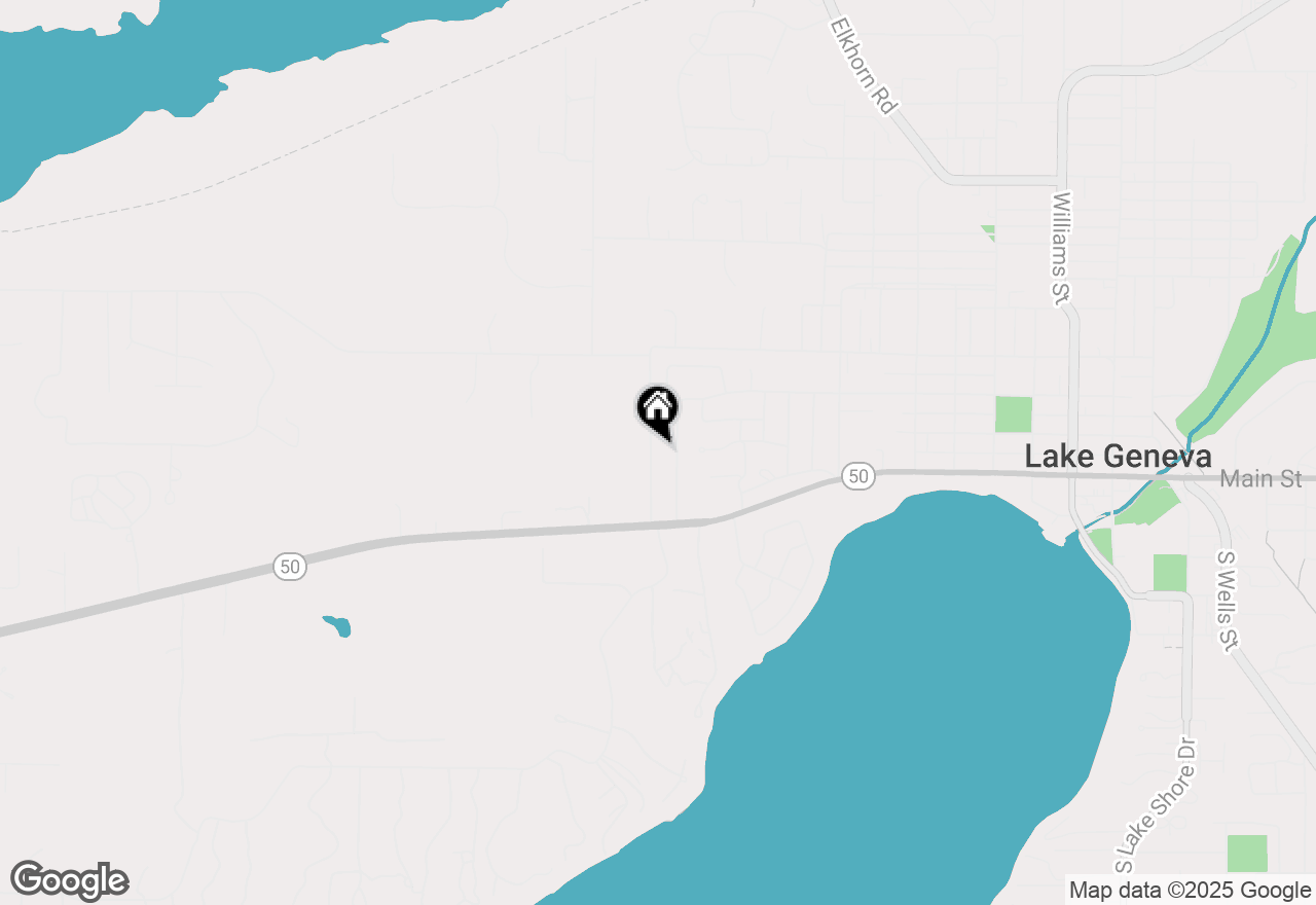 Map of 213 Forest St, Lake Geneva, WI 53147