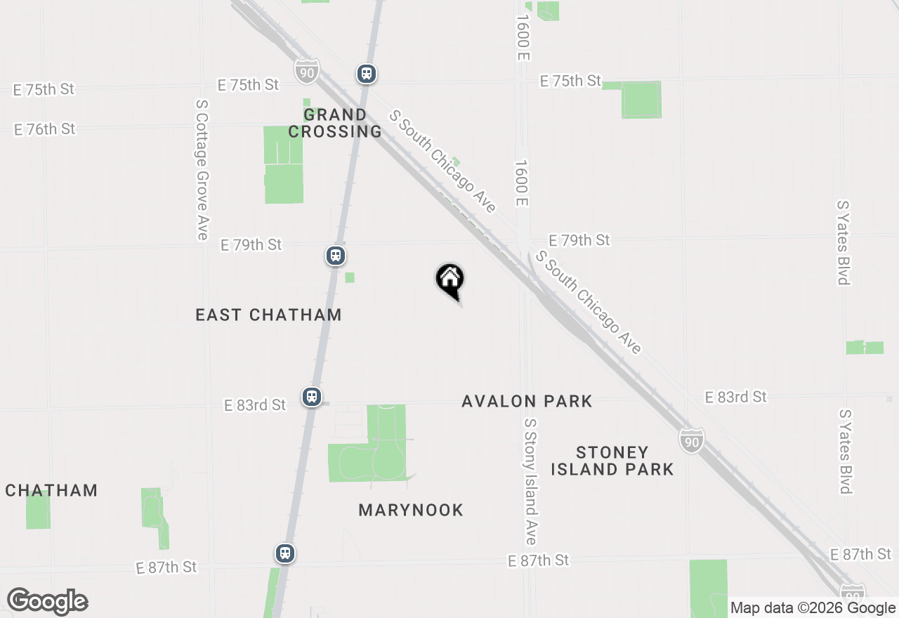 Map of 8041 S Dorchester Avenue, Chicago, IL 60619