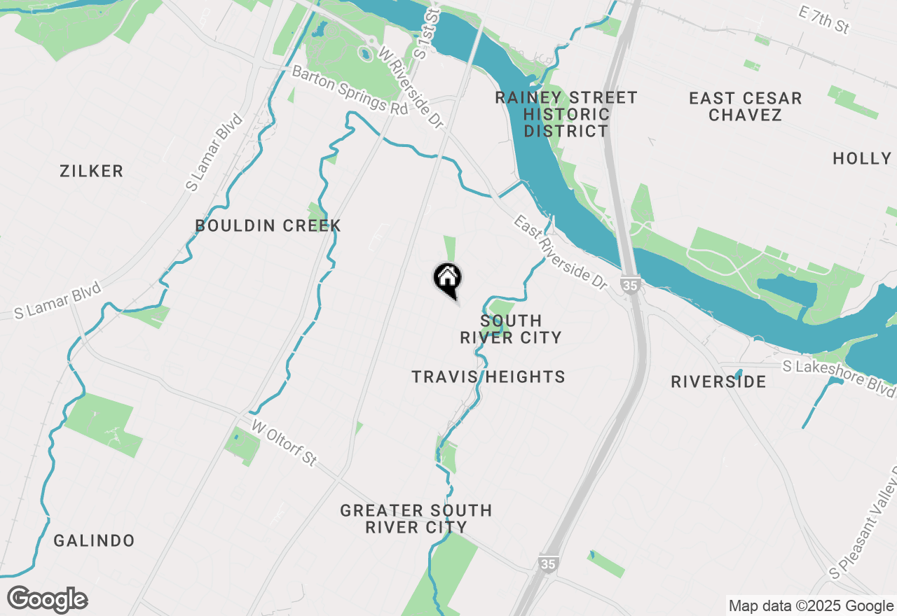 Map of 1505 Drake Ave #B, Austin, TX 78704