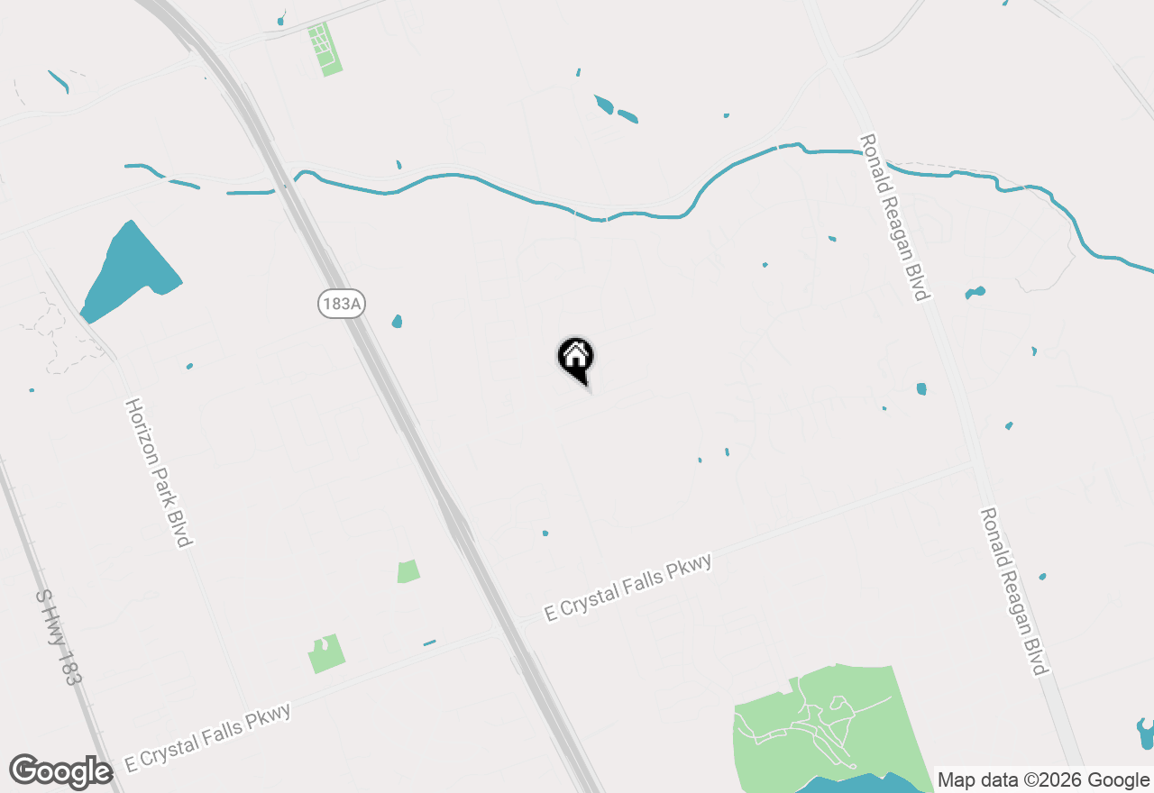 Map of 1036 Almeria Bnd, Leander, TX 78641