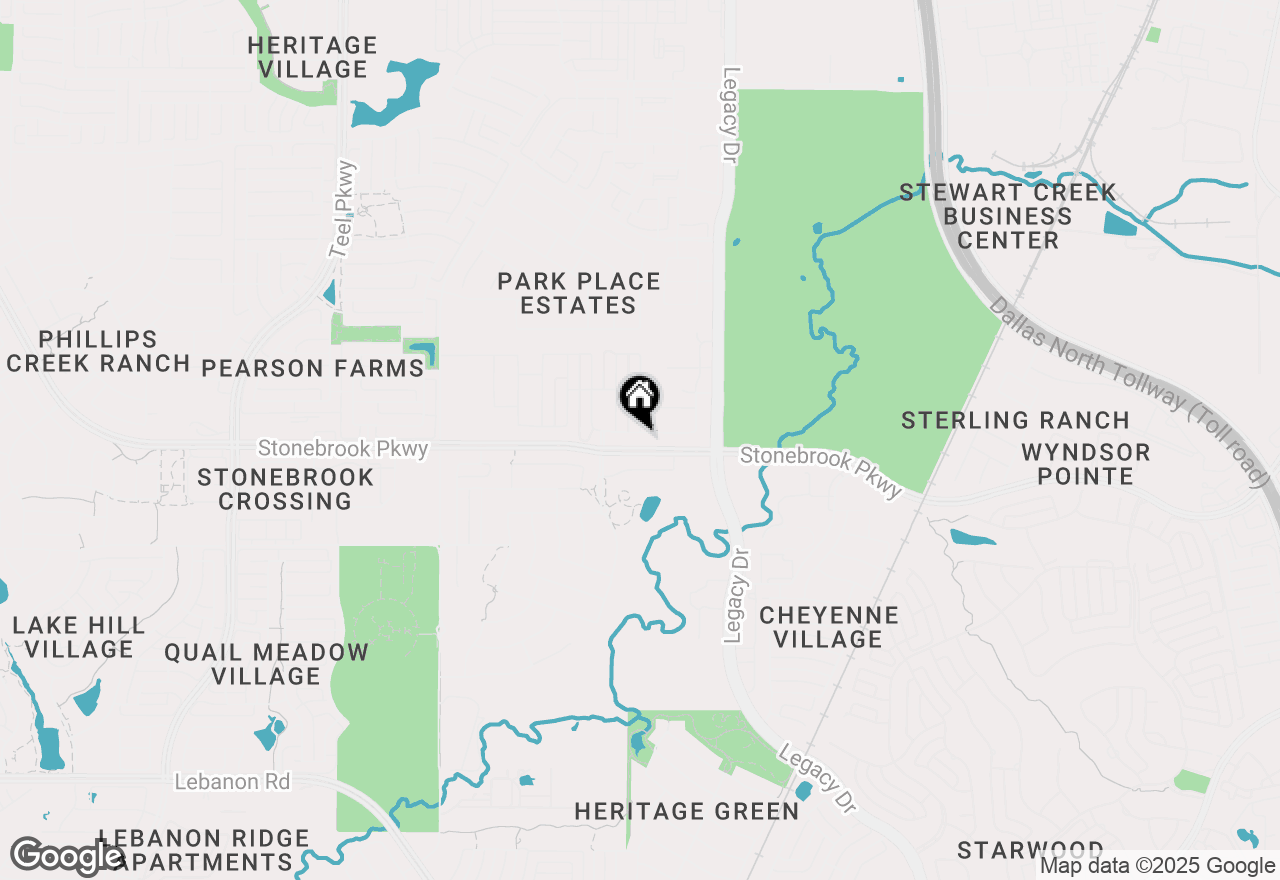 Map of 4209 Vivion Drive, Frisco, TX 75034