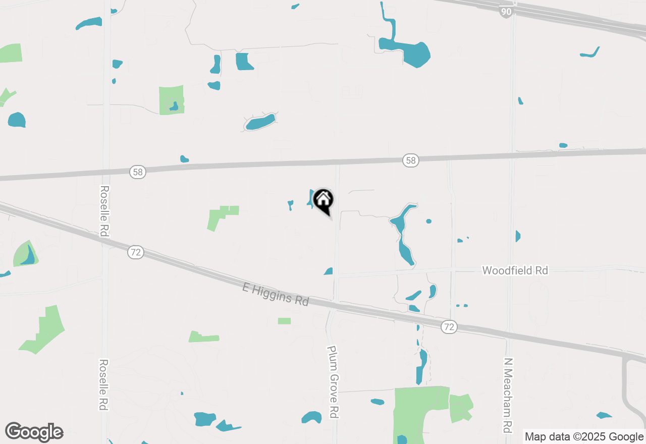 Map of 720 Sturnbridge Lane, Schaumburg, IL 60193