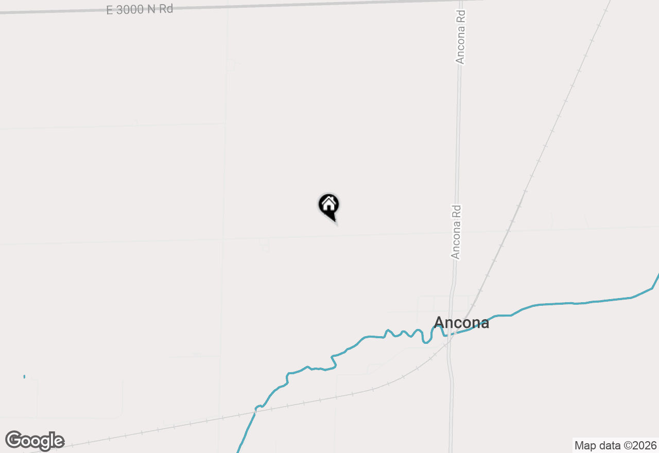 Map of 2651 E 2900 North Road, Ancona, IL 61311