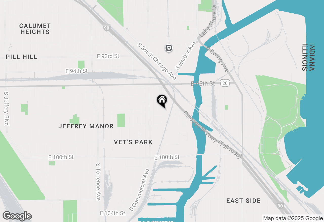 Map of 3052 E 97th Street, Chicago, IL 60617