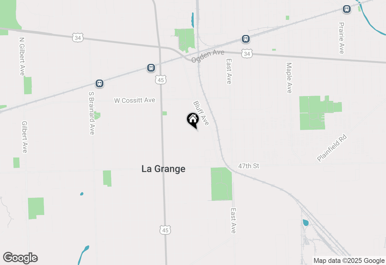 Map of 301 8th Avenue, La Grange, IL 60525