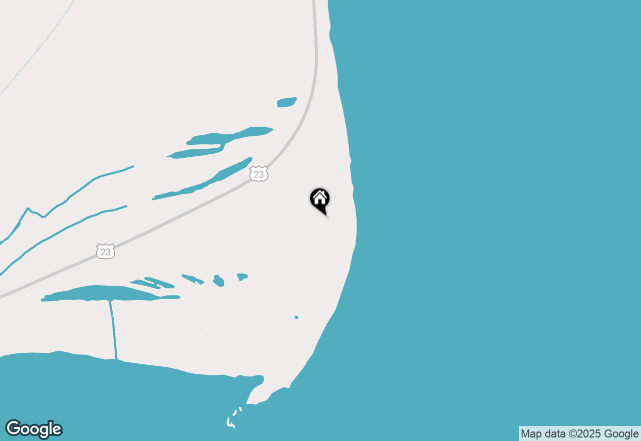 Map of Parcel 6 West Au Sable Point Road, Oscoda, MI 48750