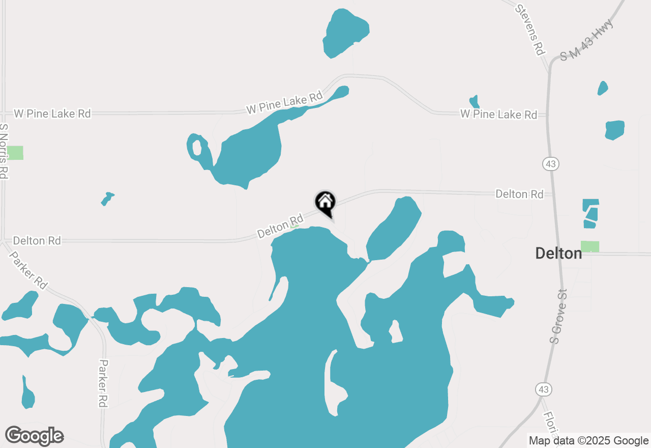 Map of 7105 Division Avenue, Delton, MI 49046