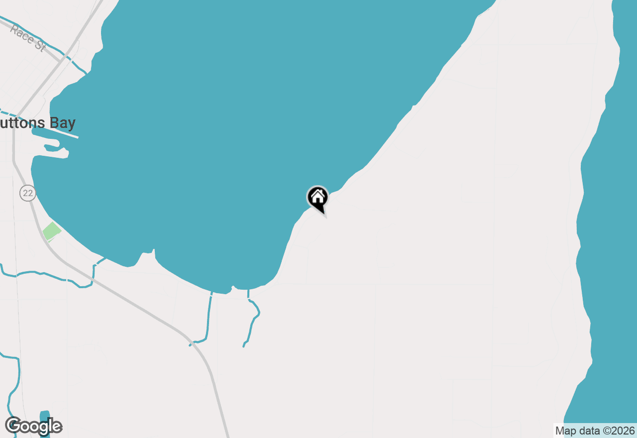 Map of 737 S Stony Point Road, Suttons Bay, MI 49682