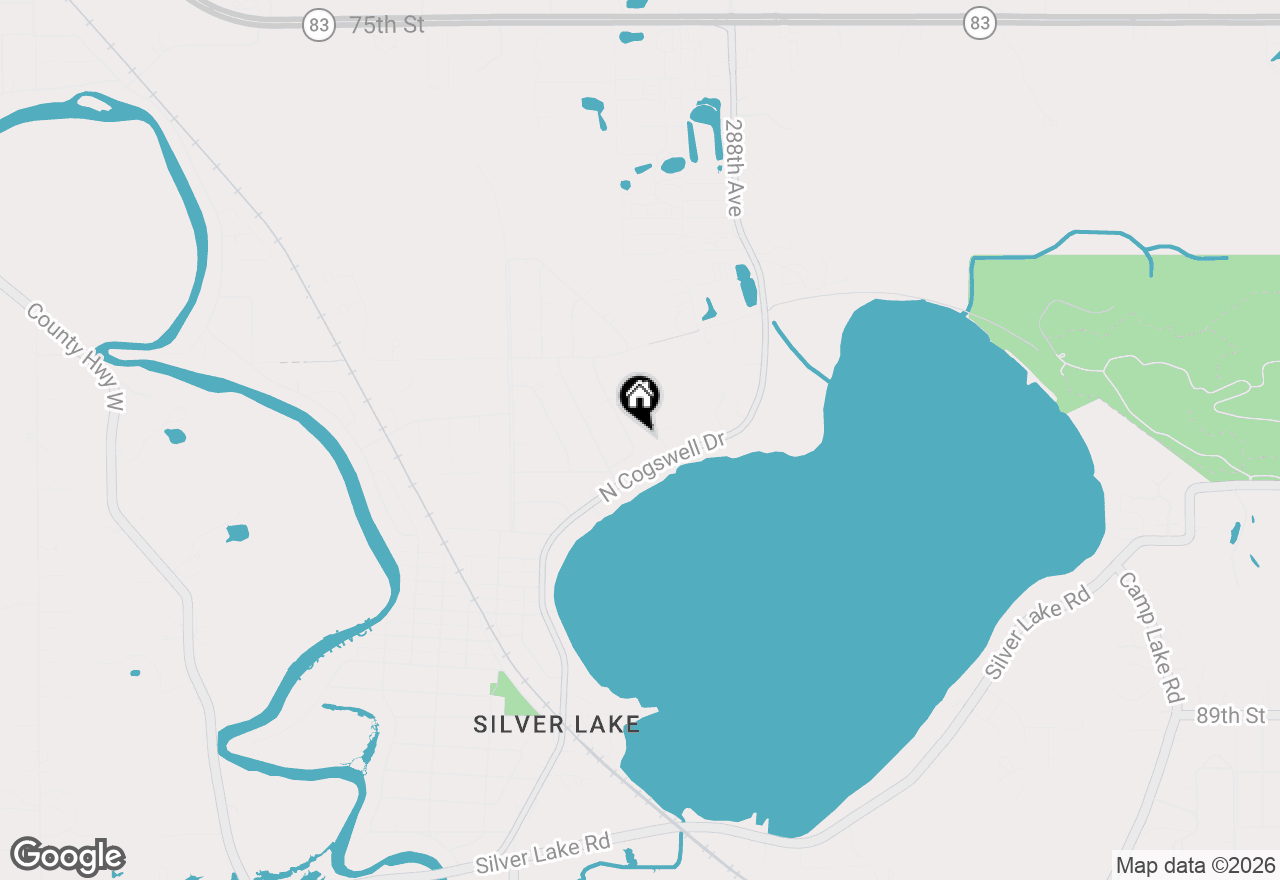 Map of 780 N Glenwood Dr, Silver Lake, WI 53170