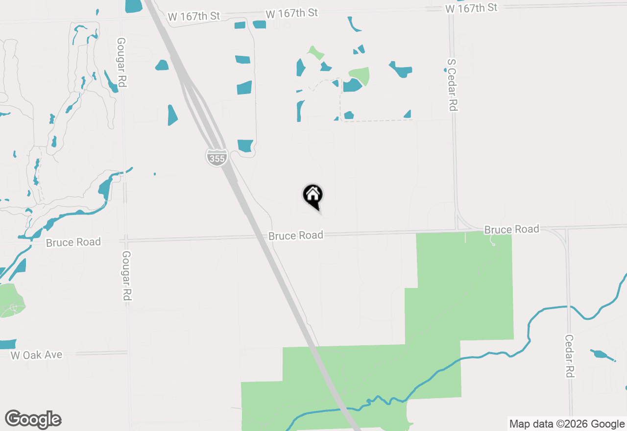 Map of 15456 W Amelia Circle, Lockport, IL 60441