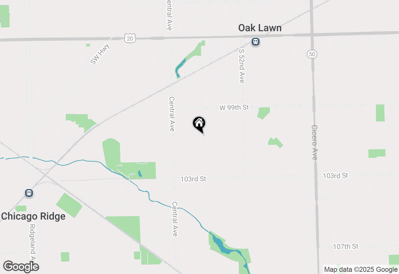 Map of 5440 Oak Center Drive, Oak Lawn, IL 60453