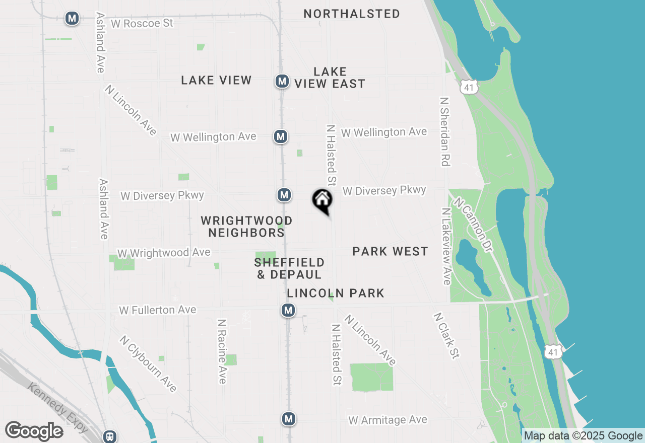 Map of 2661 N Dayton Street, Chicago, IL 60614