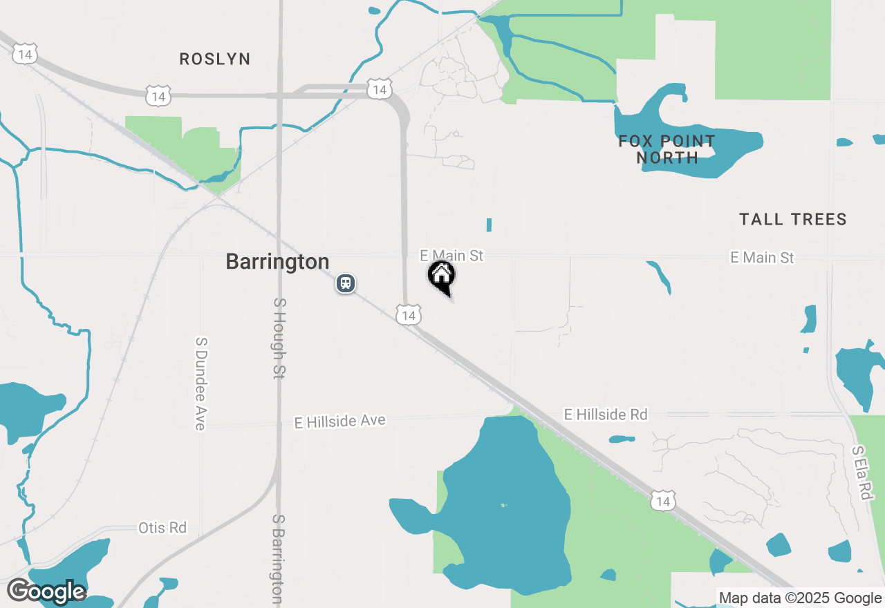 Map of 201 George Street, Barrington, IL 60010