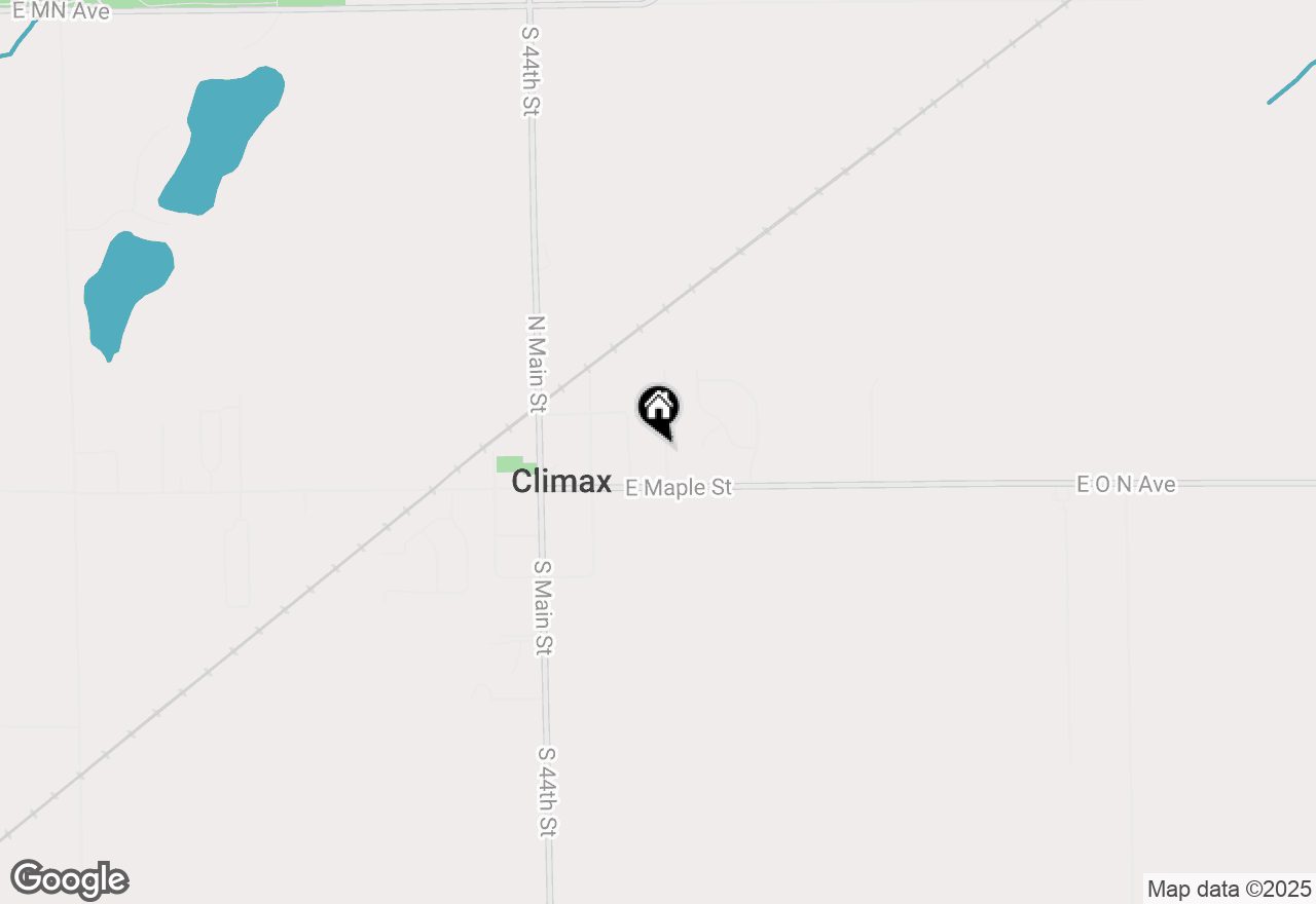 Map of 111 Ebinger Avenue, Climax, MI 49034