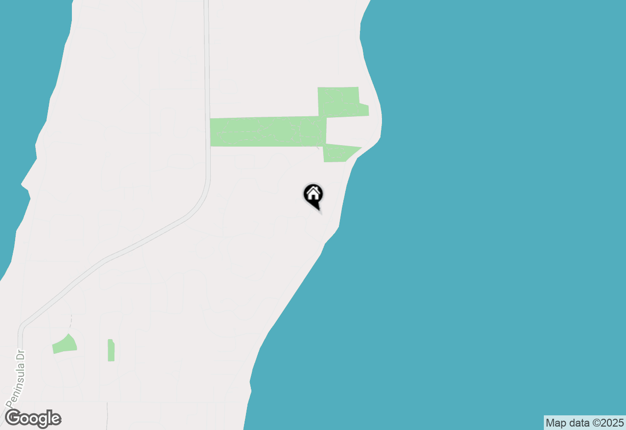 Map of 6436 Peregrin Court, Traverse City, MI 49686