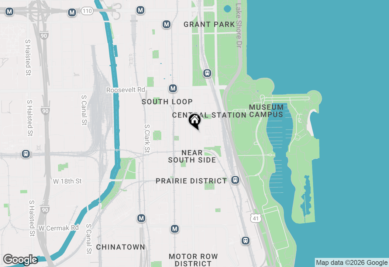 Map of 1449 S Michigan Avenue, Chicago, IL 60605