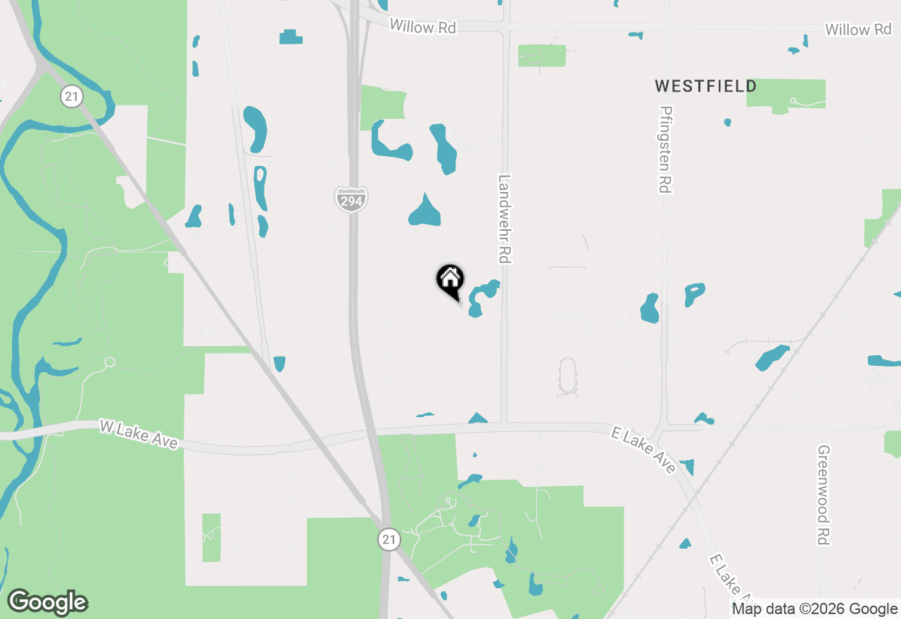 Map of 3300 Overland Pass, Northbrook, IL 60062