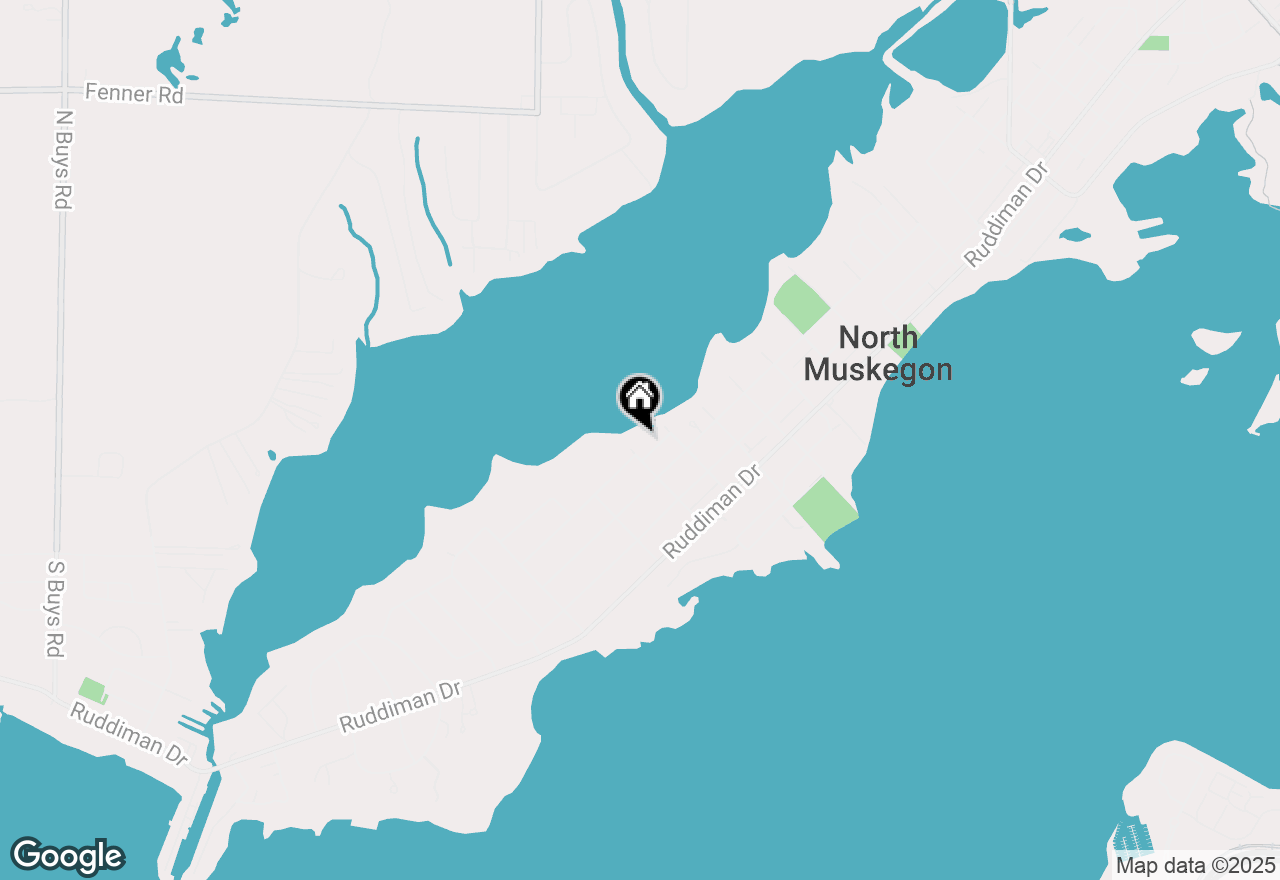 Map of 908 Oakmere Place, North Muskegon, MI 49445